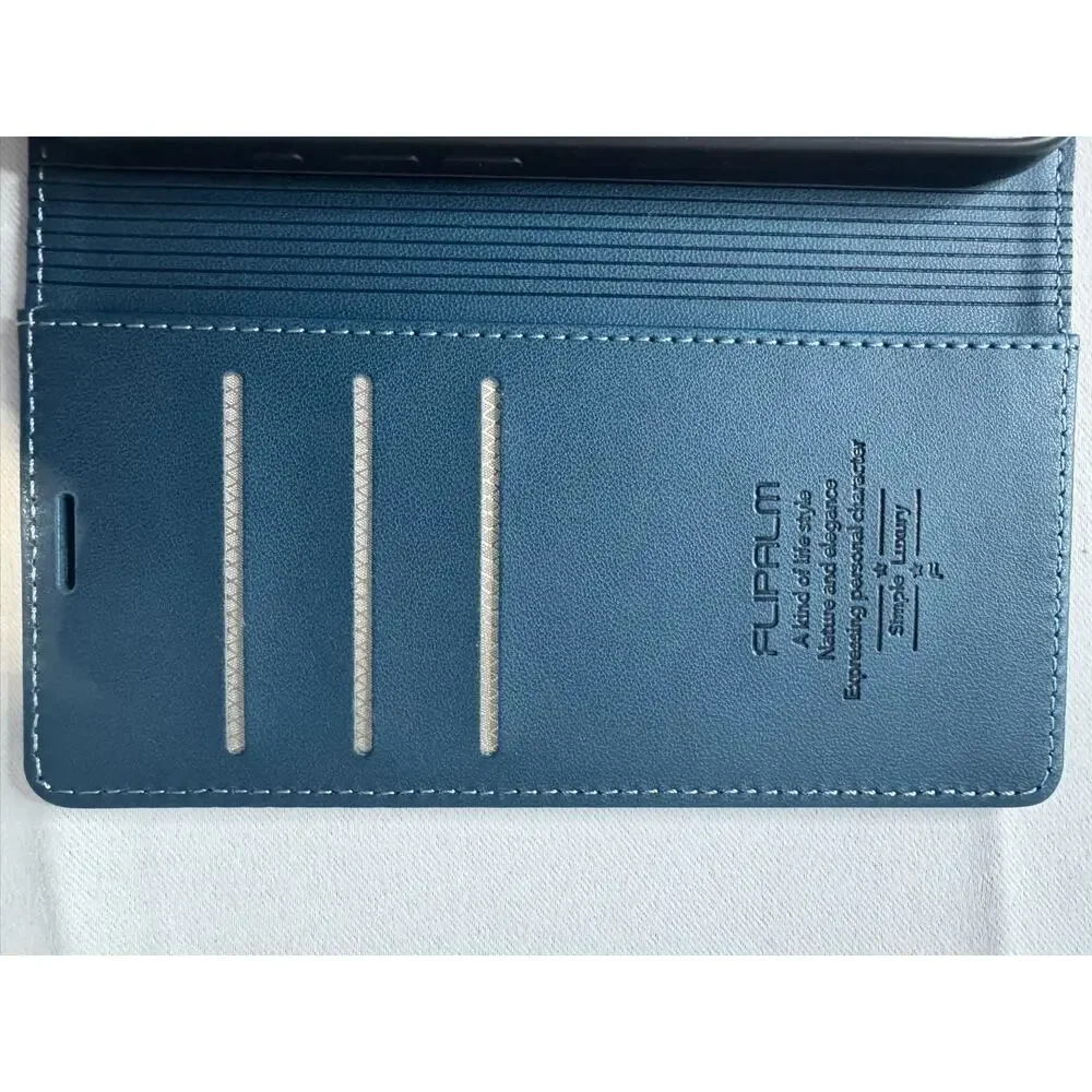 IPhone 16 Wallet Case, PU Leather, Card Holders RFID Blocking Kickstand